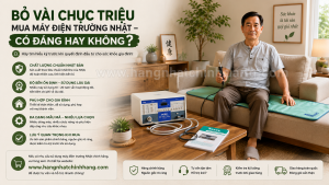 Bỏ vài chục triệu mua máy điện trường Nhật – Có đáng hay không?