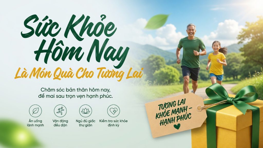 Sức Khỏe Hôm Nay Là Món Quà Cho Tương Lai