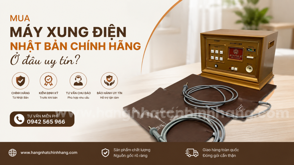 Mua Máy Xung Điện Nhật Bản Chính Hãng Ở Đâu?