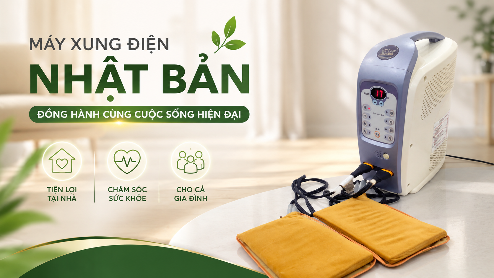 Máy Xung Điện Nhật Bản Giá Rẻ – Có Nên Mua? Kinh Nghiệm Chọn Máy Chính Hãng