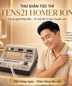 MÁY TRỊ LIỆU XUNG ĐIỆN TENS21 HOMER ION