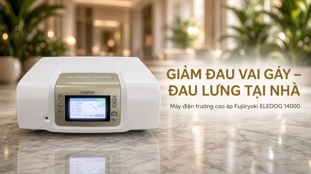 Fujiiryoki ELEDOG 14000 là gì Máy điện trường cao áp Nhật Bản nhiều gia đình Việt đang tìm